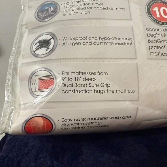 WorryNoMore BedGard Supreme waterproof mattress pad